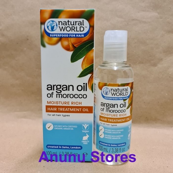 Natural World Argan Oil 100ml